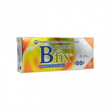 B Complex Fix 30 Δισκία Διασπειρόμενα Καρδιά-Κυκλοφορικό